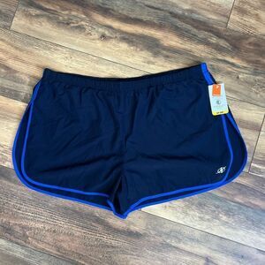 Nordictrack navy blue performance shorts‎ running sporty activewear